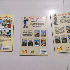 Geronimo Stilton Comics Set Of 3