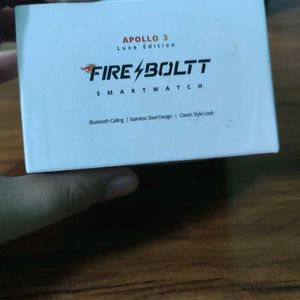 New Fire Boltt Apollo 3 Smartwatch