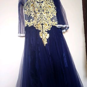 Party Wear Long Ball Gown