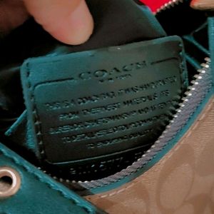 Diwali Sale - Price Drop Coach Hobo Bag