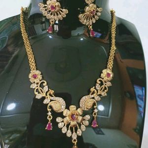 One Gram Gold Jewellery Set