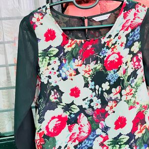 Womens Floral Print Top