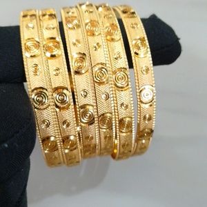 Gold Plated Bangles