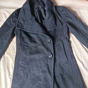 Black Overcoat  For Women