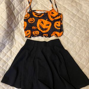 Flare Skirt+top🎃