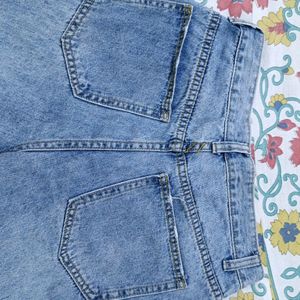 High Waisted Denim Jeans (Women)