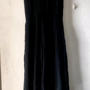 Black Anarkali Dress Full Flared