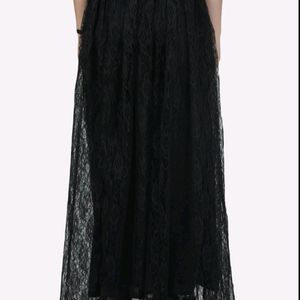 SCORPIUS Black Lace Skirt Fixed Price