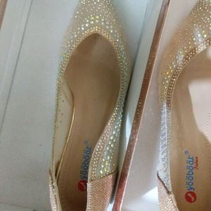 Women Embellished Diamond Heels for Bridal/Wedding