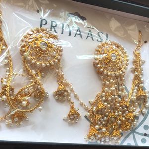 PRIYAASI Brand Ear Jewellery With Chain