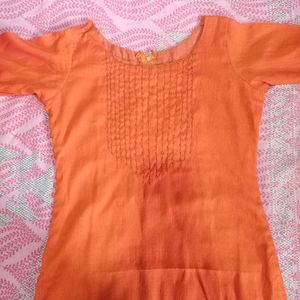 Orange Kurtis