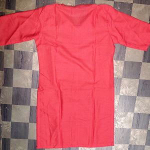 Unisex Pink Kurtha