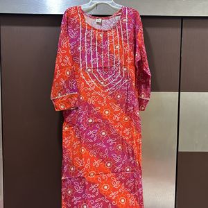 New Bandhni Kurta Set