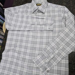 Unused Shirt Combo Of 3 Checked Falalen Fabric