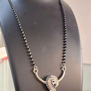 Silver Mangalsutra (18 Inches) @186003