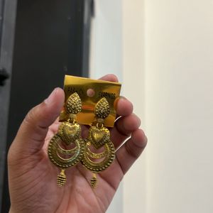 Golden Earrings For Women