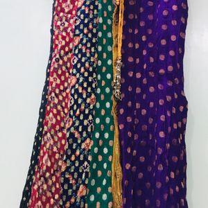 Zari Multicolour Kurta