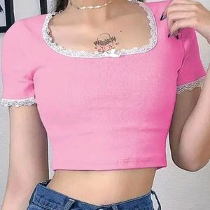 Y2K pinterest Barbie Top