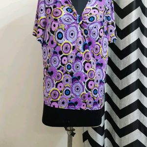 Plus Size Evil Eye Top