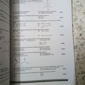 Chemistry JEE Advanced Question Bank