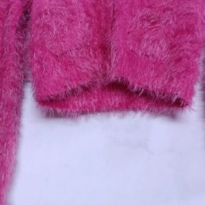 Y2k Pink Cardigan