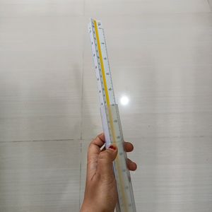 Measuring Triangular Scale Ruler 📏