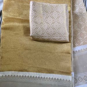 Gold Jarugai Saree