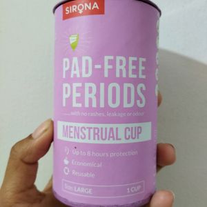 Sirona Reusable Menstrual Cup (With Pouch)