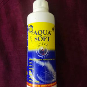 Aquasoft contact lens solution