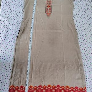 Tan Kurta XL