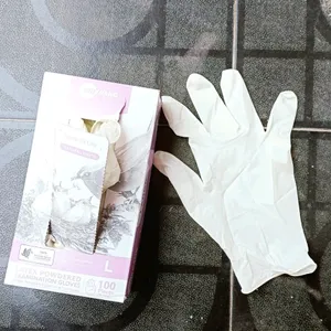 Latex Hand Gloves(powdered), Easy To Wear