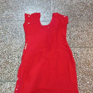 Red Salwar Kameez