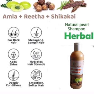 Homemade Herbal Shampoo (Amla,Reetha,Shikakai)