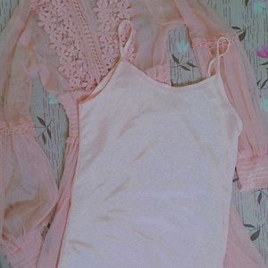 Pink Dress | One Piece| Pretty Korean Dres