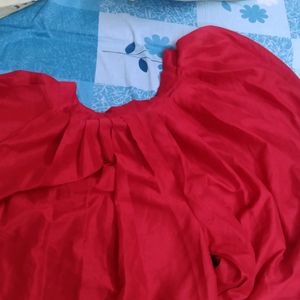 Red Dhoti Salwar