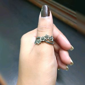 New Beautiful Oxidized Ring For Girls💟