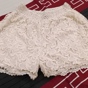 Lace Designer Short..26 28 30 32 34