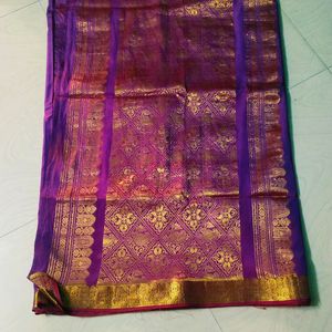 Banarsi Silk Gadwal Saree