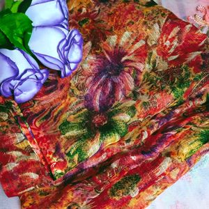 💐Foral Pattern Aesthetic Dupatta