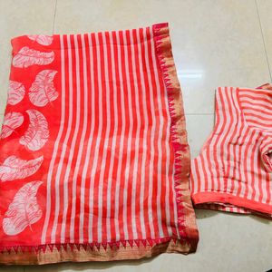 Daily Ware Sarees With Blouse