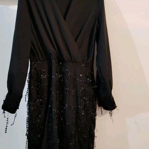 Black Sequence Dresss