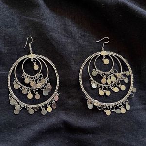 Oxidised Jhumkas