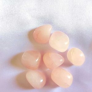 7 Rose Quartz Tumble