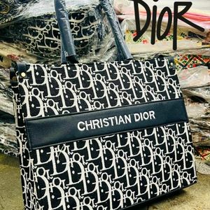 Christian Dior Laptop Size Tote Bag