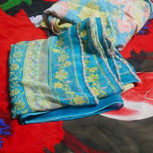 Printed Dupatta And Shalwar