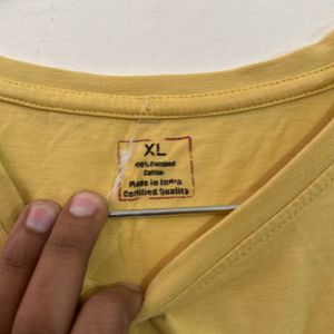 Yellow Men TShirt