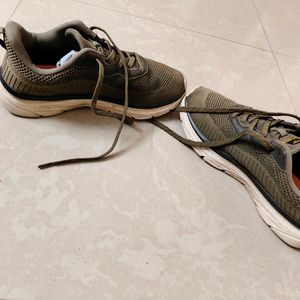 Red Tape Running Shoes Olive Green Good Condition