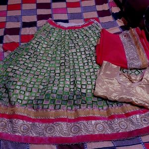 Lehenga Choli With Net Dupatta 💕