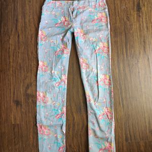 Floral Jeans