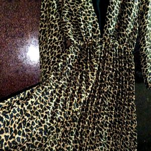 Jaguar Printed Dress 🐆✨